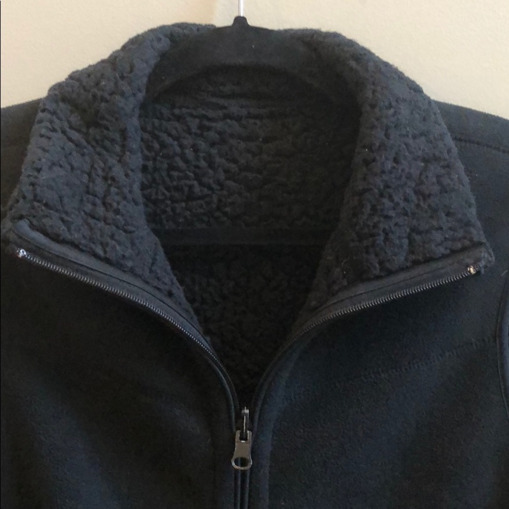 Weatherproof S Black Reversible Fleece Vest - Picture 2 of 4